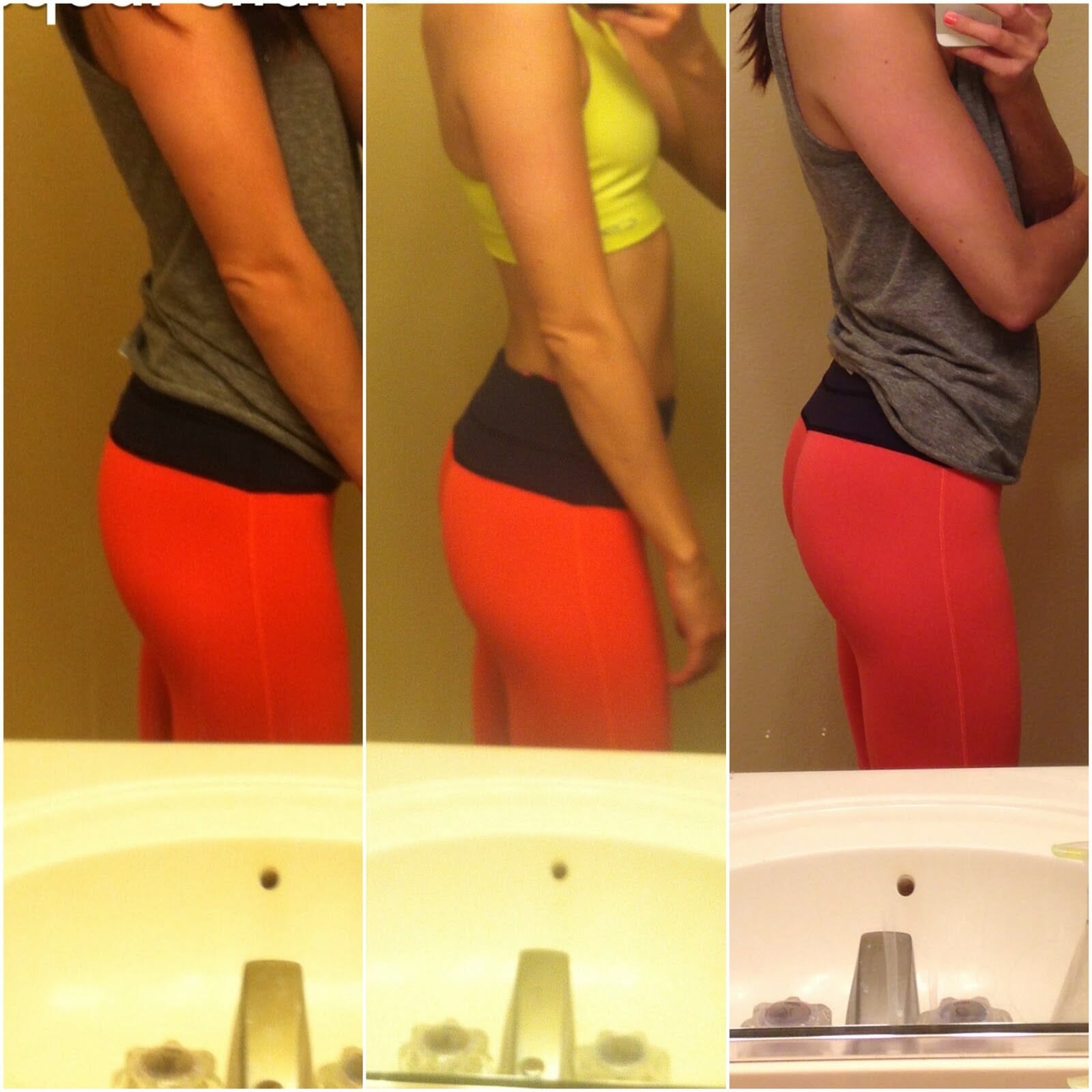 plank and squat challenge results